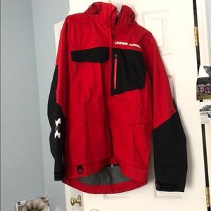 Under armour rain jacket- worn 1 time